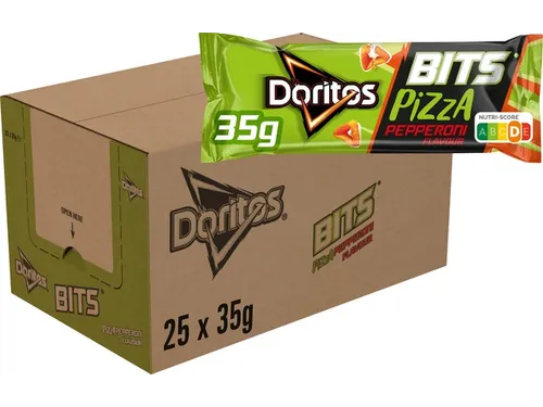Chips Doritos Bits pizza pepperoni zak 35 gram