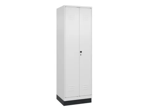 PBM-locker,HxBxD 1950x600x500mm,2vak,vak B 300mm,draaigrendel