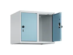opzetkast,v. locker,2vak.,vak B 300mm,HxBxD 500x600x500mm,draaigrendel