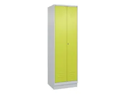 locker voor scheiding van kleding,HxBxD 1950x600x500mm,2vak