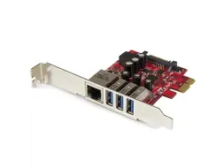 3 Poort PCI Express USB 3.0 AdapterKaart