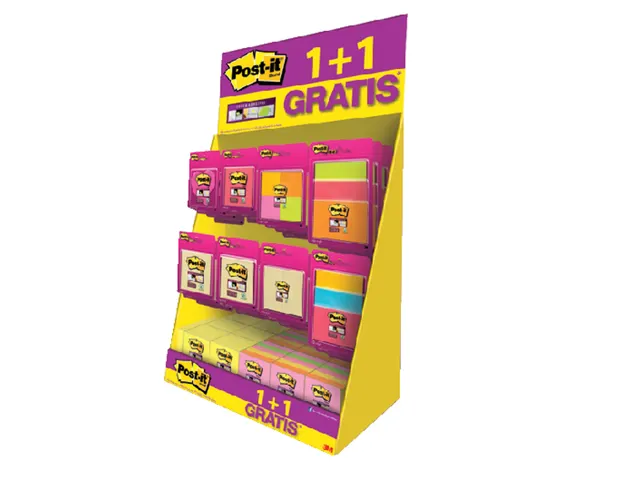 Memoblok Post-it 6920 Super Sticky 76x76mm geel
