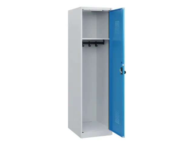 schoollocker,HxBxD 1530x400x500mm,1vak,vak B 400mm,draaigrendel