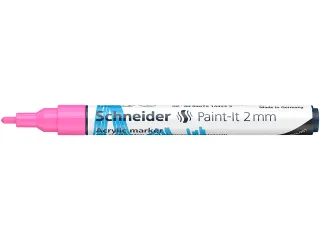 Acrylmarker Schneider Paint-It 310 2mm roze - 4