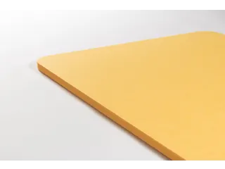 Akoestisch PET-vilt rechthoekig plafondpaneel 60x120cm Geel - 2