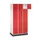 lockerkast,HxBxD 1950x920x500mm,3x6vakken,cil.-slot,sokkel