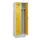 locker voor scheiding van kleding,HxBxD 1950x600x500mm,2vak