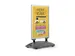 Stoepbord Aluminium Heavy Base Outdoor Dubbelzijdig A1