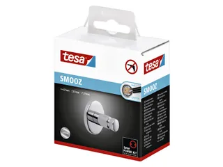 Handdoekhaak tesa Smooz hoogglans verchroomd metaal zelfklevend - 4