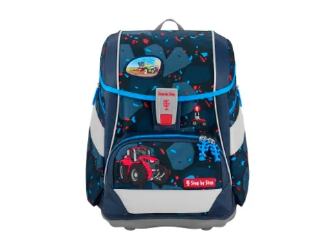 Rugzak Step by Step 2in1 PLUS polyester 6-delig Tractor Freddy