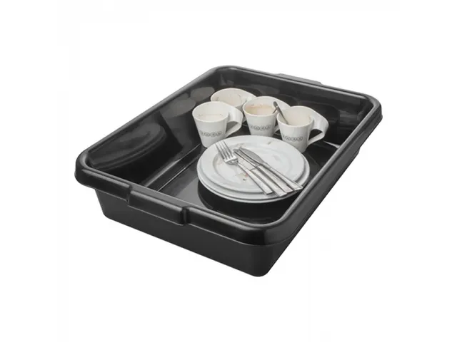 Caterchef Afruimbak Zwart standaard 55x41x13.5cm