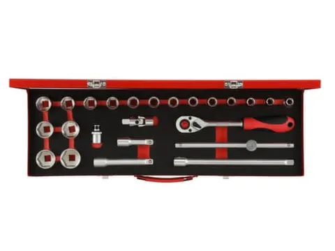 GEDORE R69004024 Dopsleutelset 1/2 inch 10-32mm 24stuks