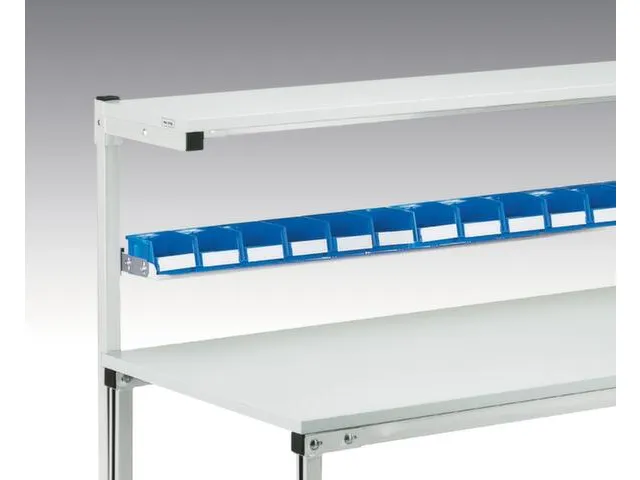 Tablette ESD pour bacs à bec pour table de base de 1500mm de longueur