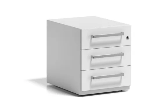 mobiel ladeblok,HxBxD 495x420x565mm,3lade(n),m. beugelgreep,cil.-slot
