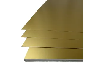 Fotokarton Kangaro 50x70cm 300gr goud zijdeglans pak 25 vel - 5