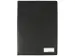 Porte-blocs version cuir noir A4
