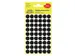 Etiquette Avery Zweckform 3140 Rond 12mm Noir 270 Pcs