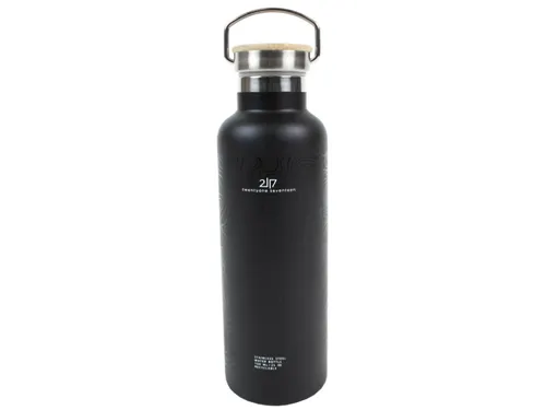 2117 Veldfles Roestvrij Staal 750 ML Zwart Koud Warm