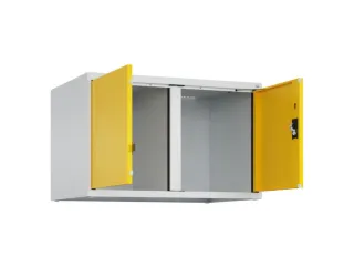 opzetkast,v. locker voor scheiding van kleding,2vak.,vak B 400mm - 1