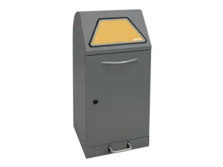 afvalverzamelaar,niet-brandbaar,1x60l,HxBxD 900x400x380mm - 1