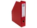 Tijdschriftenhouder PP rug70mm rood