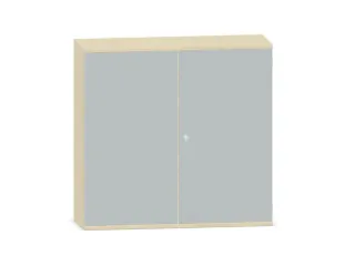 Kantoorkast 1150x1200x430mm Decor Romp Esdoorn Decor Front Lichtgrijs - 1