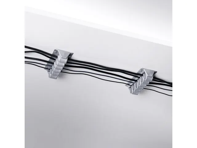 Kabelmanagement Addit kabelgolf set van 2 Wit