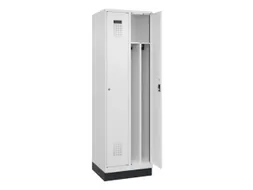 locker voor scheiding van kleding,HxBxD 1950x600x500mm,2vak