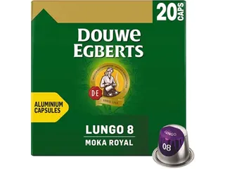 Lungo Moka Royal Koffiecapsules Intensiteit 8 Pak 20 stuks - 2