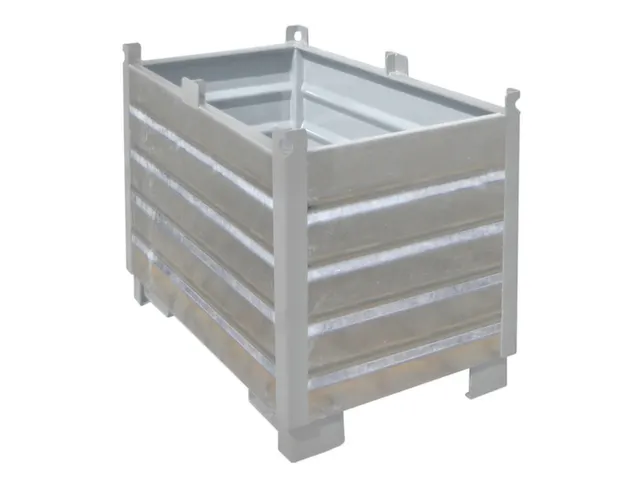 Benne Hxlxp 850X600X1200Mm 0 5M³ Force 500Kg Galvanisé