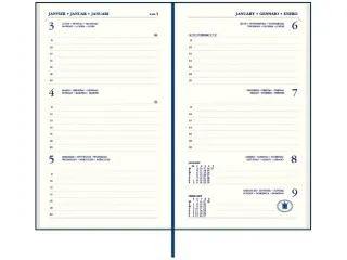 Agenda 2027 Ryam Memoplan 7 Nappa 7dagen/2pagina's assorti - 2