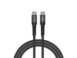 S+C Magnetische Usb-C Kabel zwart 100W 31863 480Mbps 1.20m