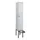 locker voor scheiding van kleding,HxBxD 2120x300x815mm,1vak