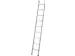 échelle télescopique polyvalente 3x9 échelons lisse L 2 6-6 05m alu