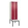 Z-garderobekast,HxBxD 2120x600x815mm,2vak,vak B 300mm,cil.-slot