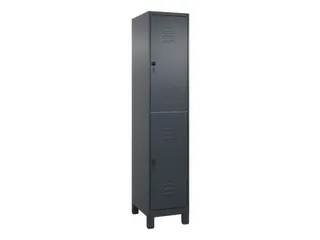 dubbeldekse locker,HxBxD 1950x400x500mm,1x2vak.,vak B 400mm - 1