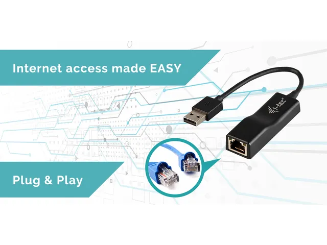I-TEC USB 2.0 Netwerk Adapter