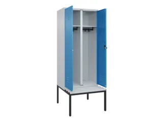 locker voor scheiding van kleding,HxBxD 2120x800x815mm,2vak - 2