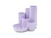 Porte-stylo HAN Campus 6 compartiments violet pastel