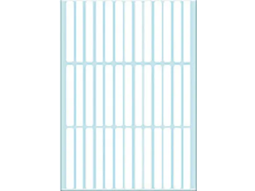 HERMA 2530 Universele etiketten 6x50mm Wit 1248 stuks