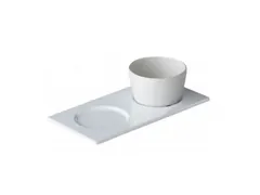 Serveerplateau met 2 uitsparingen 2 65x135cm per 6 stuks