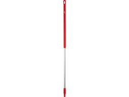 Steel Vikan ergonomic 150cm 31mm rood aluminium