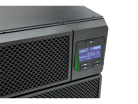 APC Smart-UPS On-Line, 5kVA, Rekmontage 3U, 230V, 6x IEC C13+4x IEC C1