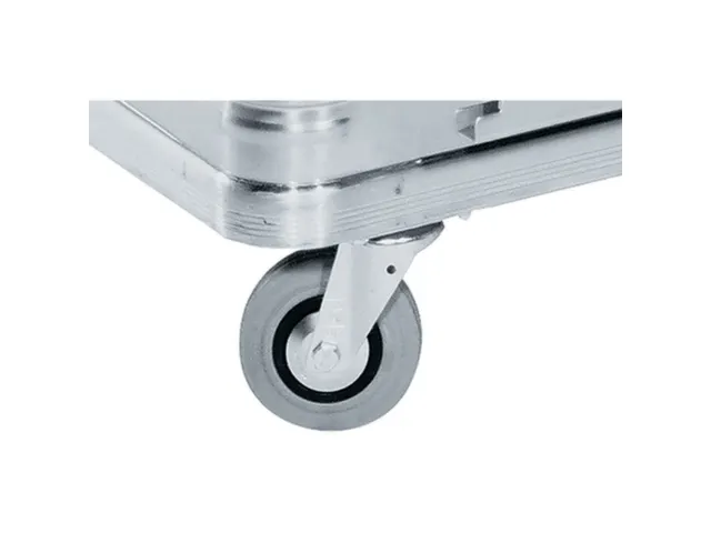 aluminium bakwagen,laadvl. LxB 1250x700mm,1050l,HxLxB 1400x1300x750mm