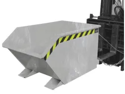 Kiepbak voor spaanders,HxLxB 680x1440x780mm,0,5m³,draagverm. 1000kg