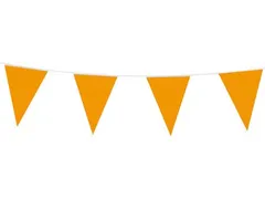 Vlaggenlijn 10 m oranje