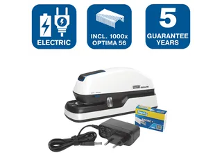 Nietmachine Elektrisch Optima 20E Zwart Zilver 20vel - 3
