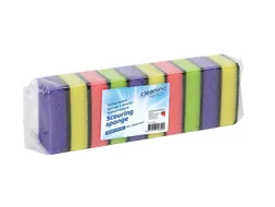 Schuurspons Cleaninq assorti 10 stuks