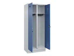 locker voor scheiding van kleding,HxBxD 1950x800x500mm,2vak