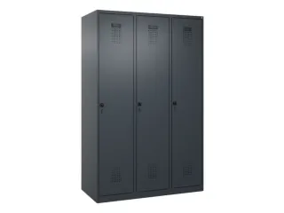 locker,HxBxD 1850x1200x500mm,3vak,vak B 400mm,draaigrendel - 3